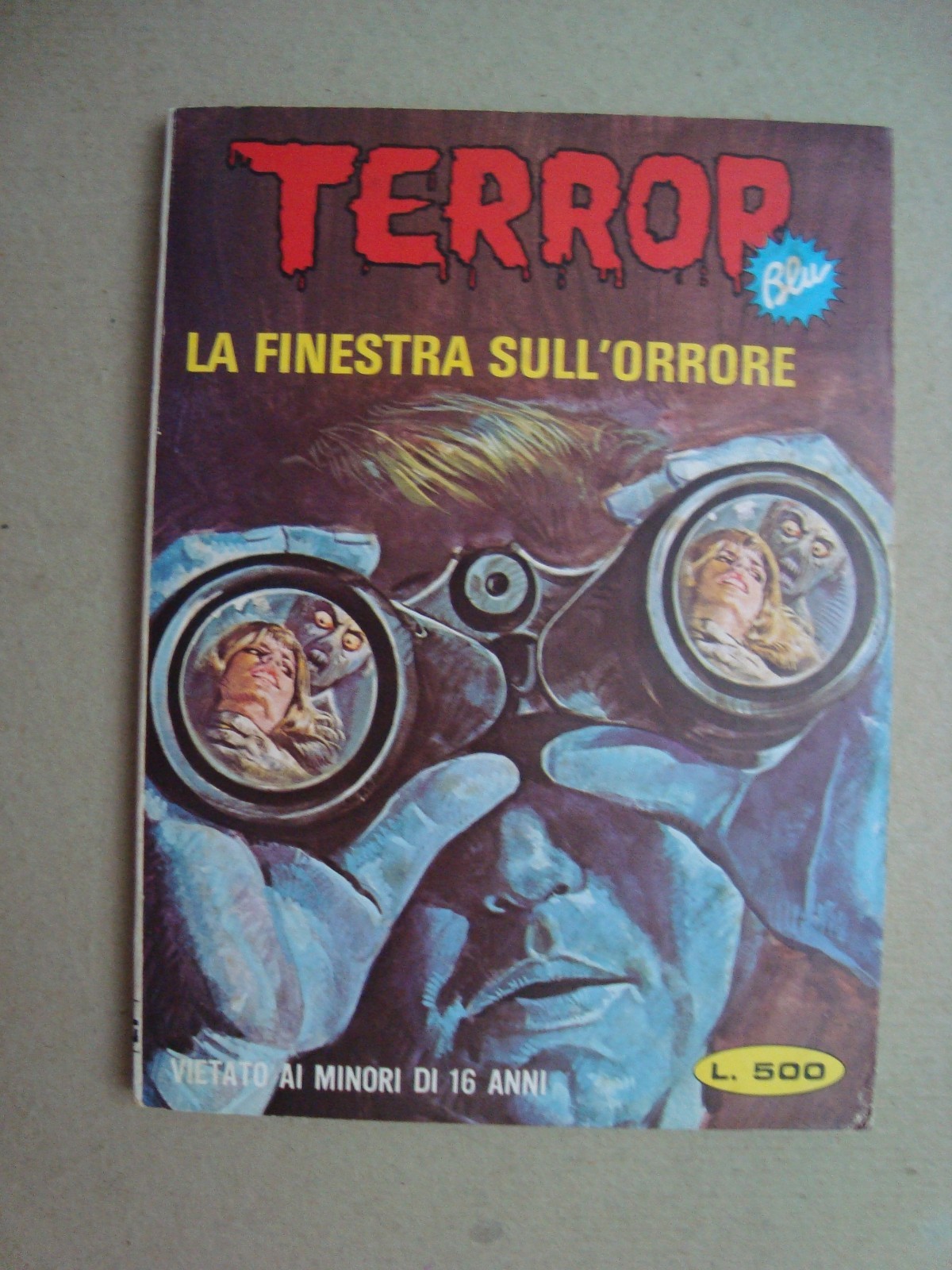 terror blu n° 98 ed.ediperiodici 1981