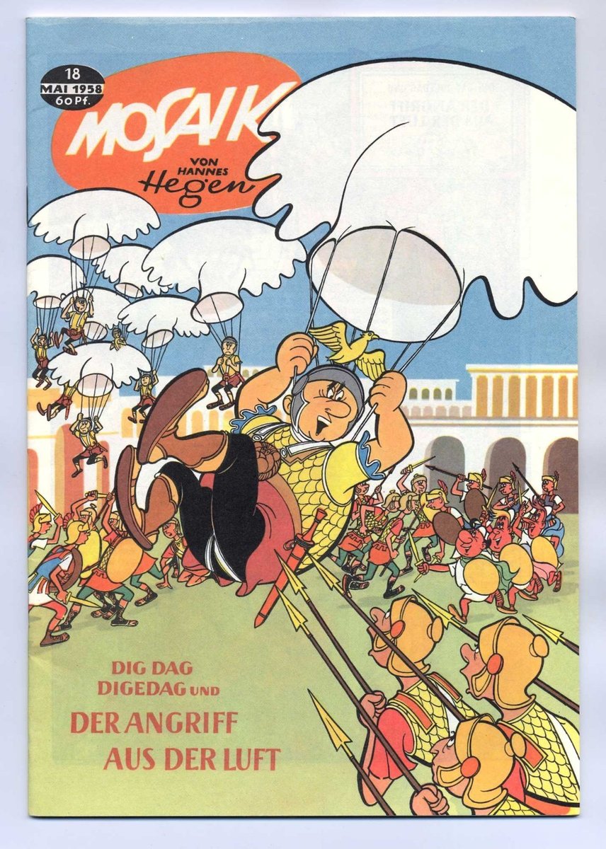 Mosaico n.18, RISTAMPA, Dig, Dag, Digedag e l'attacco aereo