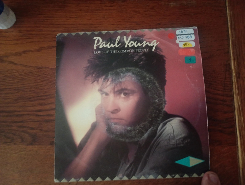 45T Paul Young - Love Of The Common People / Lot Boutique