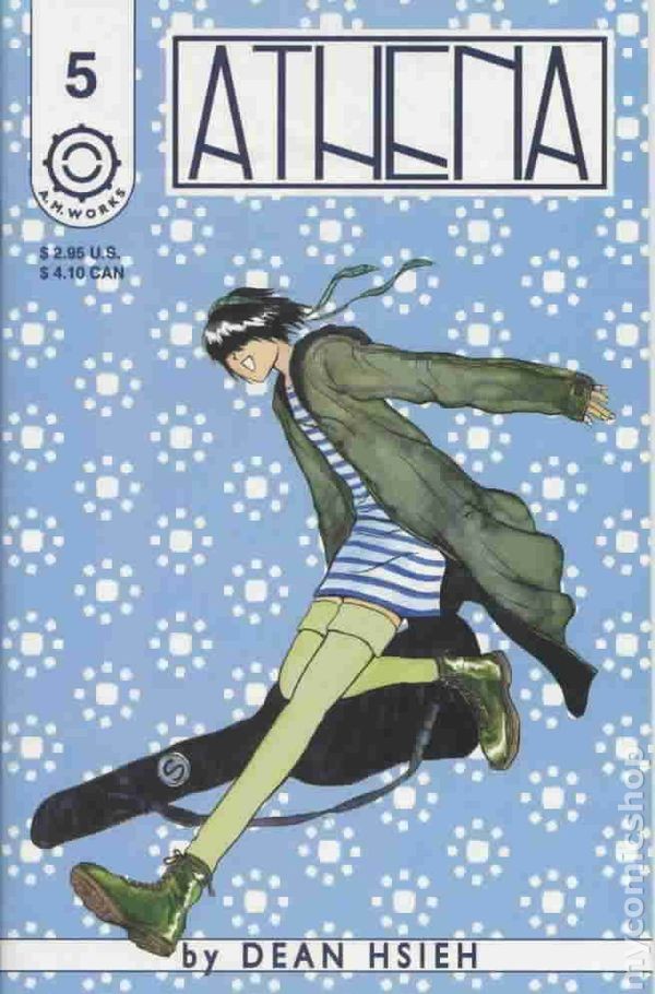 Athena #5 VF 1996 immagine stock