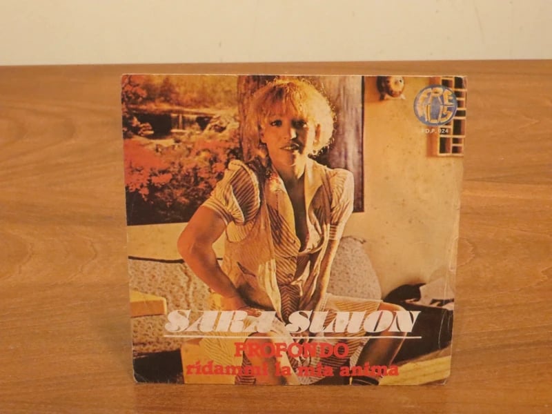 45 giri Sara Simon - Profondo