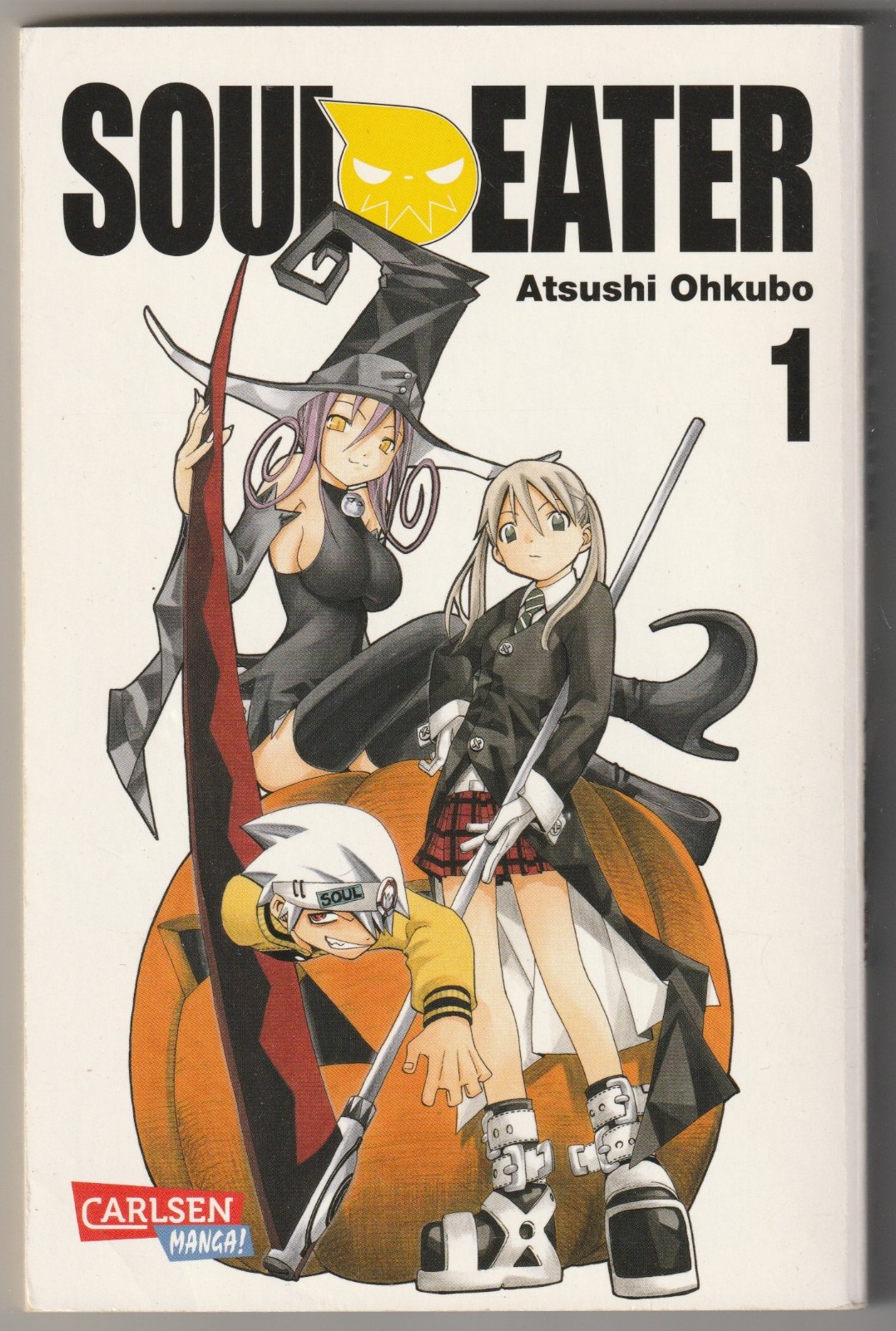 ✪ SOUL EATER #1, manga Carlsen 2009 LIBRO TASCABILE TOP Z1