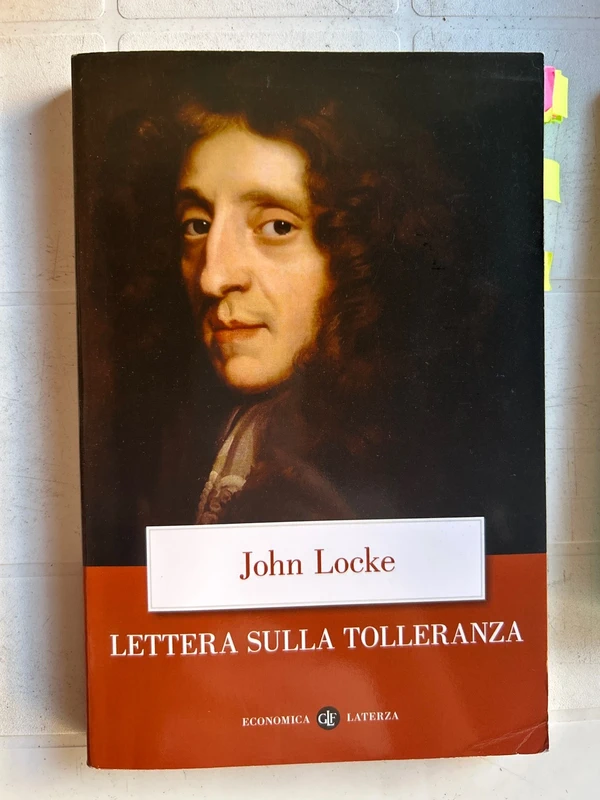Lettera sulla tolleranza