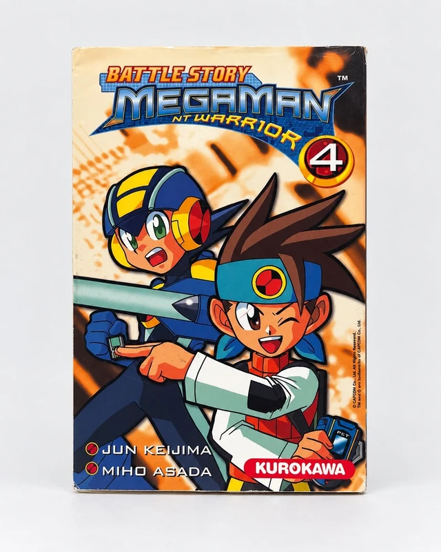 Battle Story MegaMan NT Warrior Tome 4 – Jun Keijima & Miho Asada