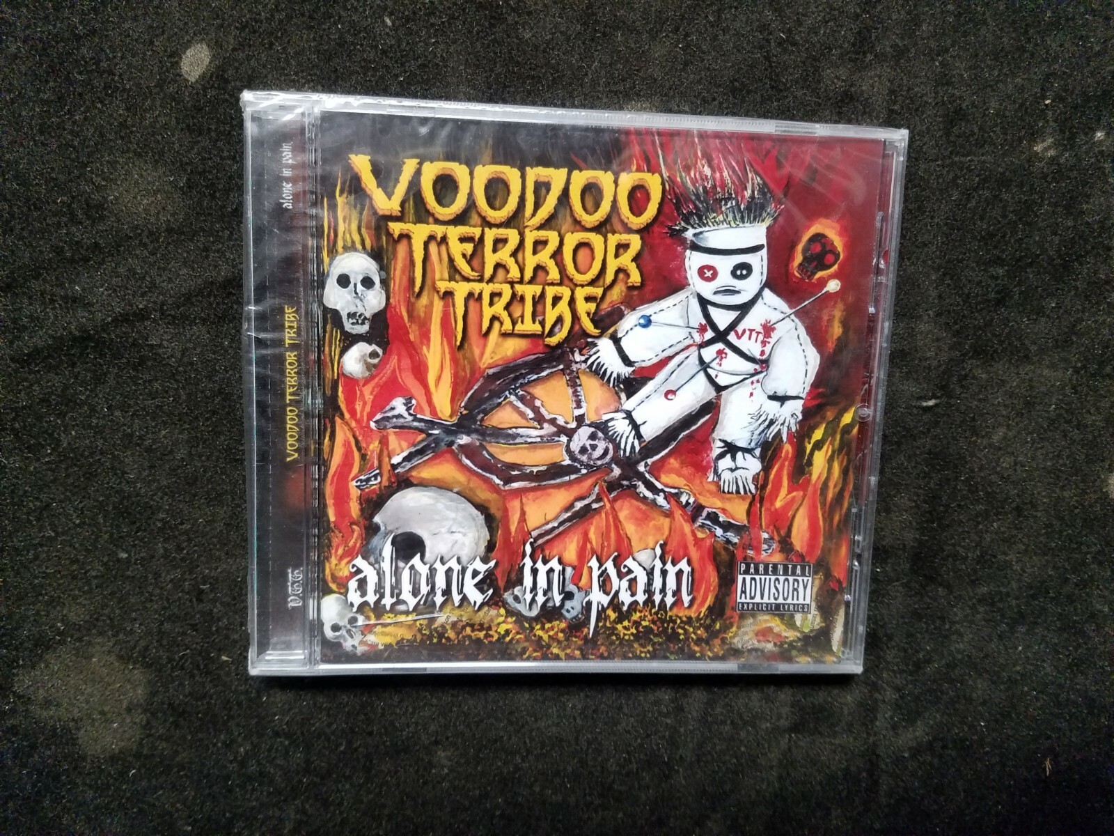 VOODOO TERROR TRIBE Alone In Pain CD 2007 New Sealed