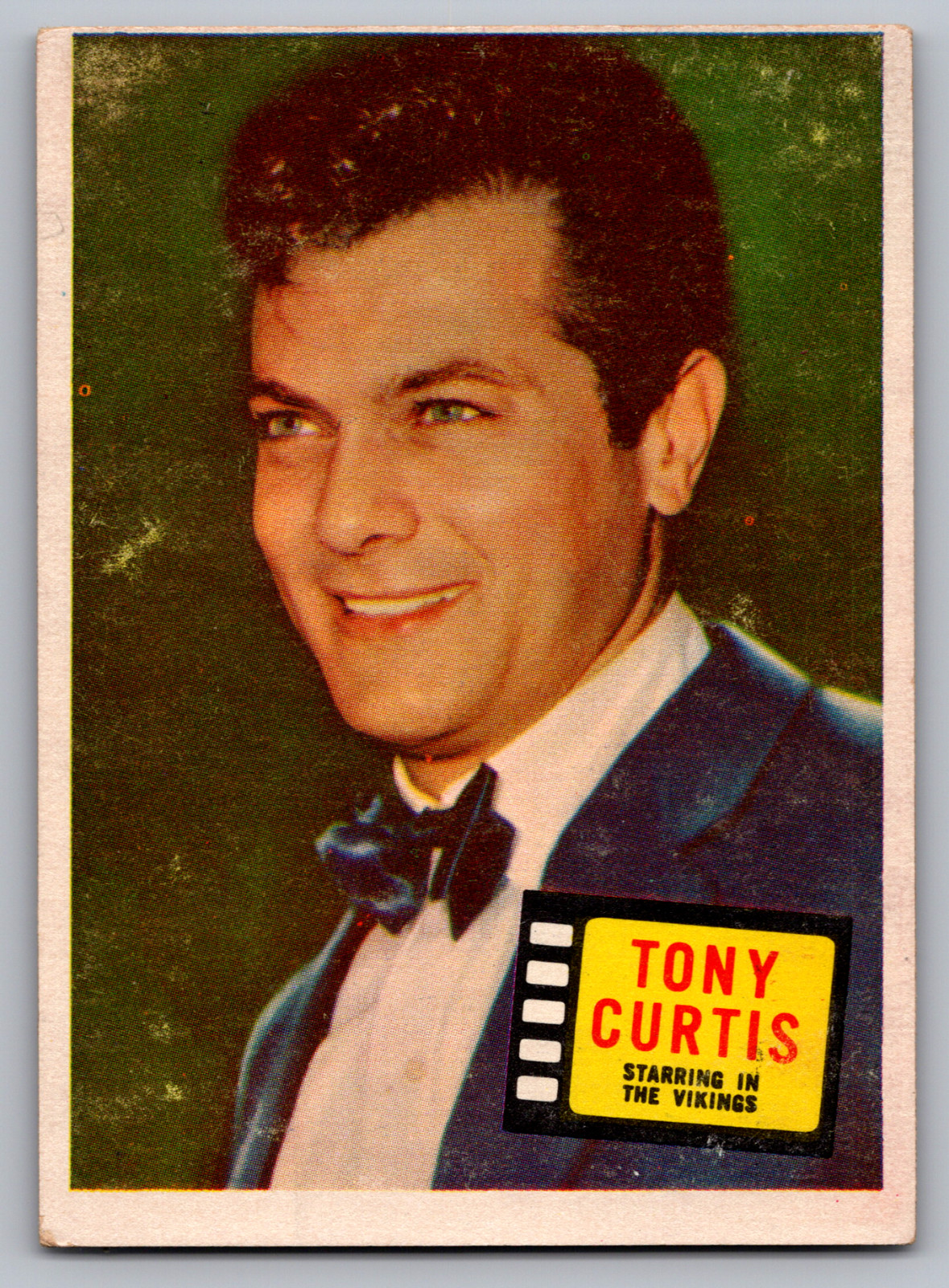 1957 TOPPS HIT STARS #84 TONY CURTIS STARRING IN VIKINGS
