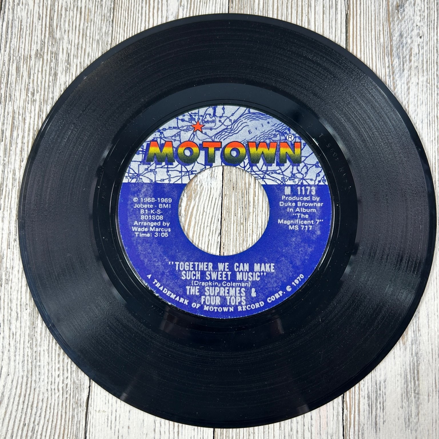 Supremes & Four Tops - Together We Can Make Such Sweet Music 7" Record 1970