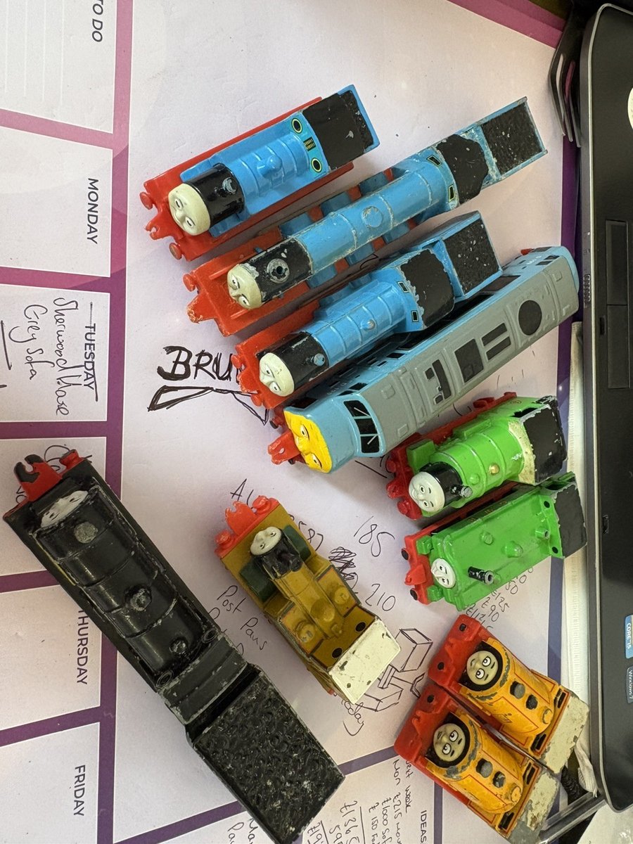 Pacchetto Trenino Diecast Thomas the Tank Engine And Friends ERTL 