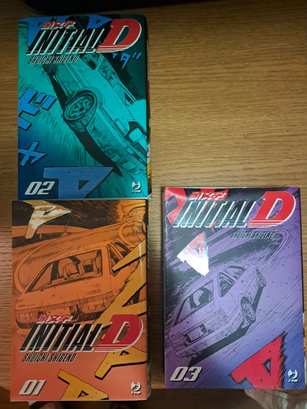 Initial-D vol. 1-3 italiano