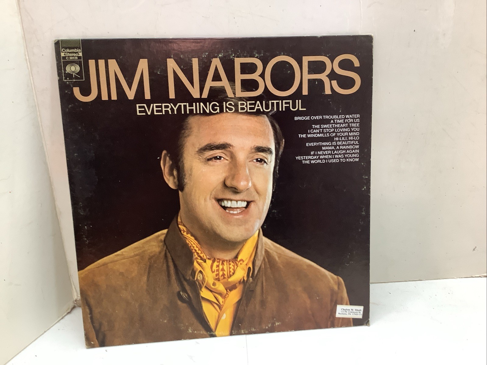 Jim Nabors Everything Is Beautiful Vinyl LP 1970 Columbia Record Sealed C-30129