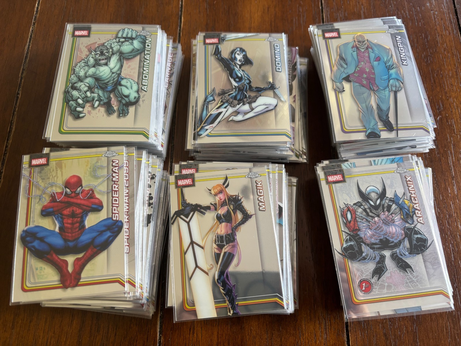 2026 Topps Chrome Marvel Complete Full Base Set 1-200