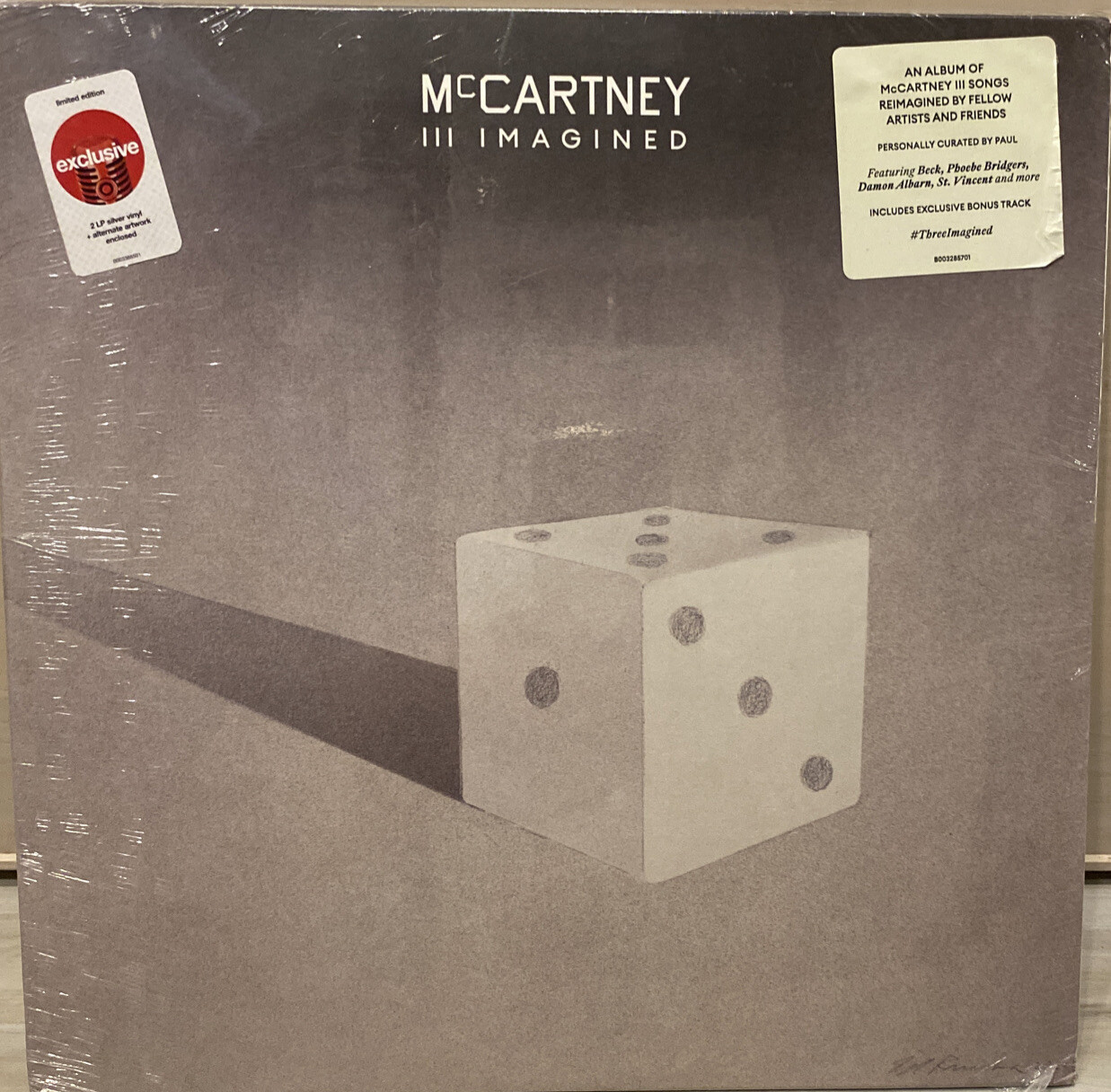Paul McCartney - III Imagined [2LP] Target Exclusive Silver Vinyl NEW