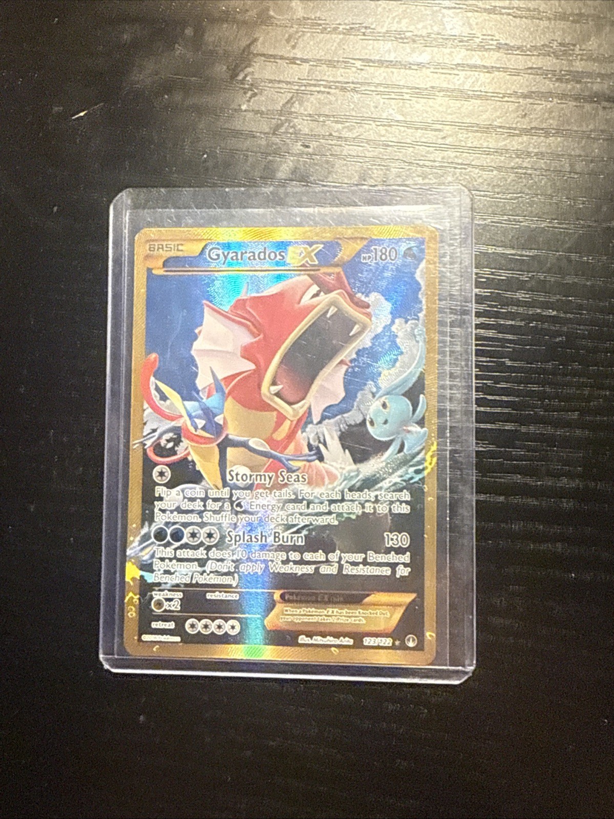 Pokémon TCG Gyarados EX 123/122 XY Breakpoint 2016 Secret Holo Rare NM