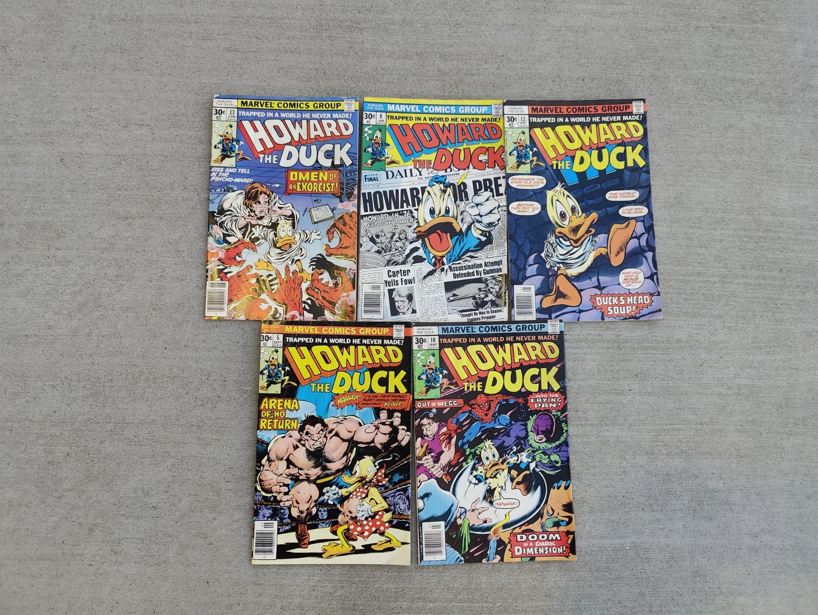 Lotto fumetti Marvel Comics Howard The Duck
