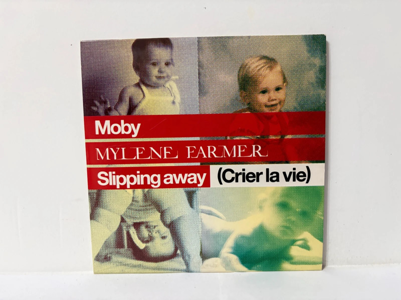 CD Single - Moby & Mylene Farmer - slipping away