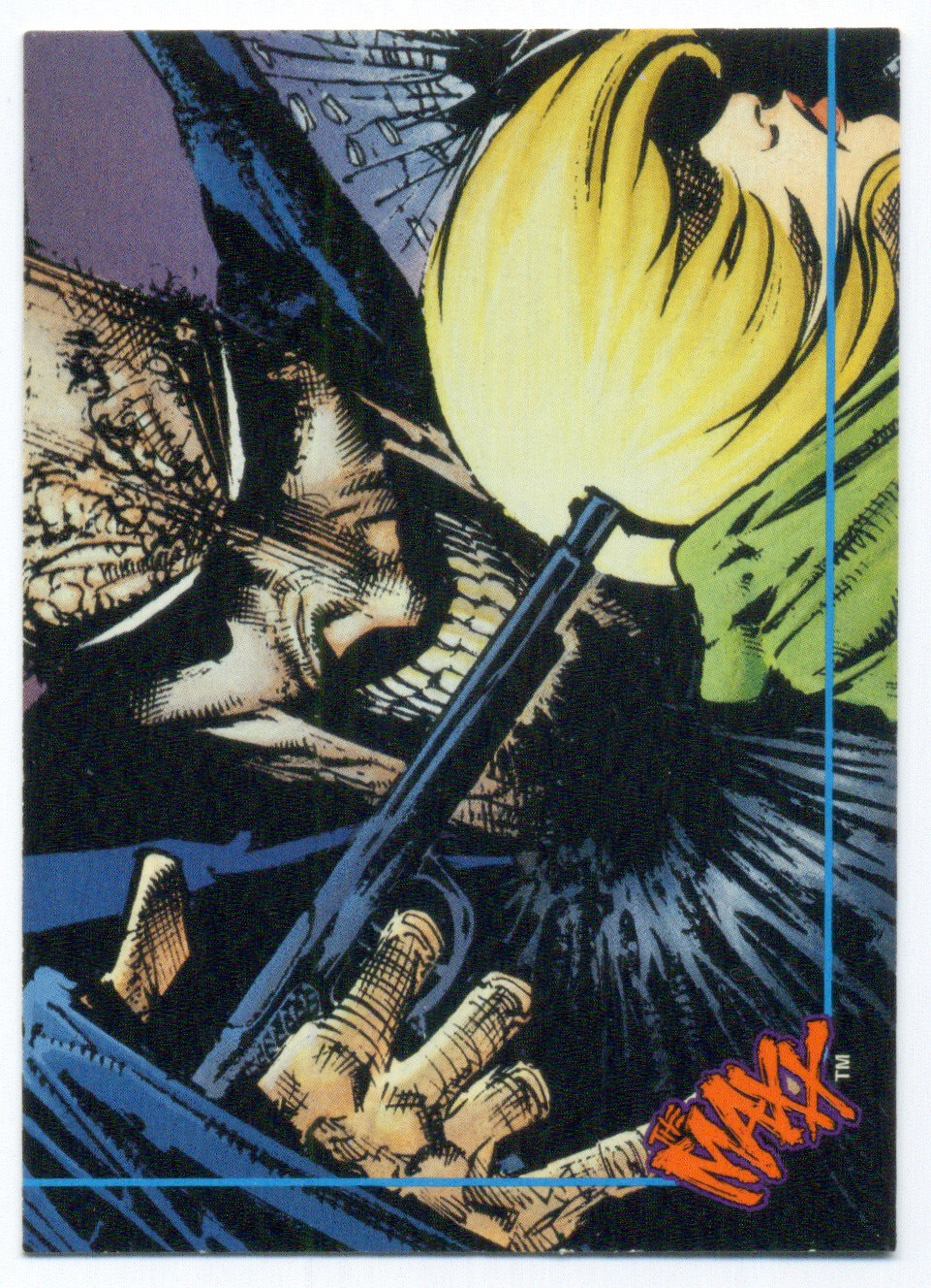 THE MAXX TRADING CARDS #80 Mind Games Of A Killer; Topps Card