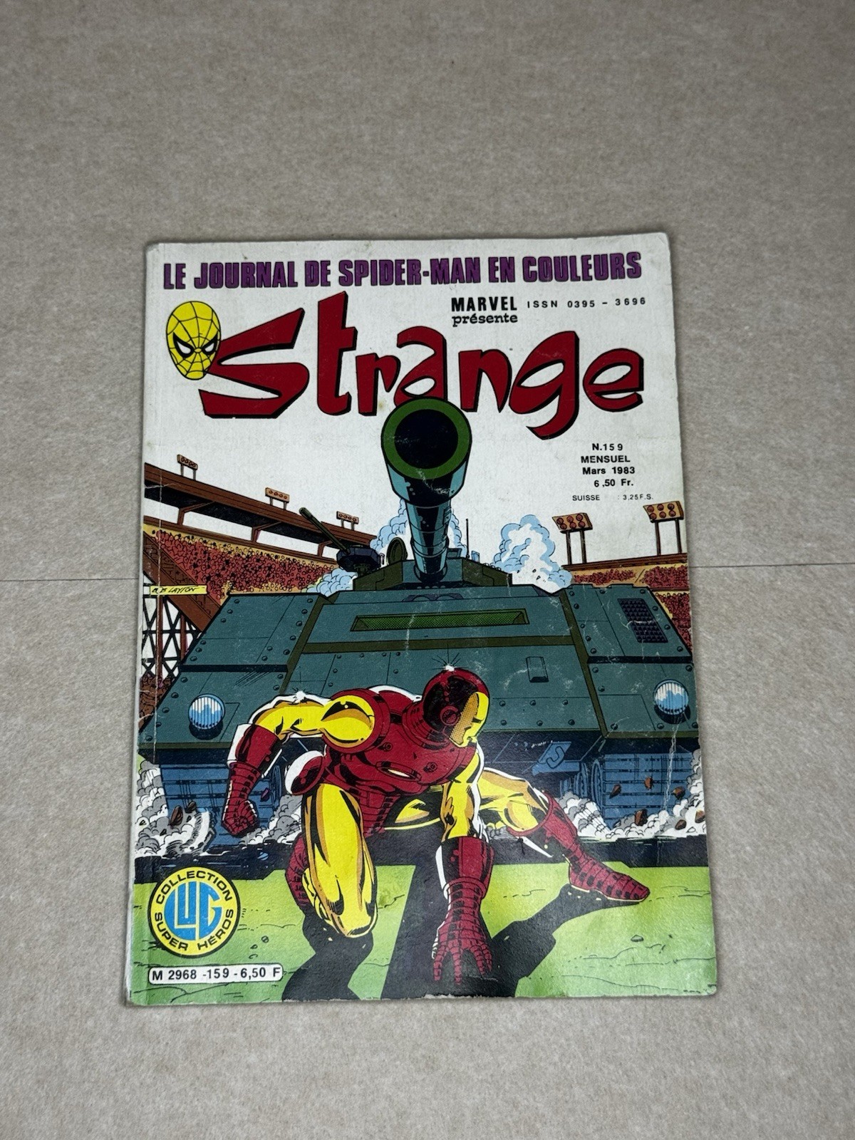 Journal SPIDER-MAN Strange N°159 Vintage Marvel Comics Super-Héros Collection