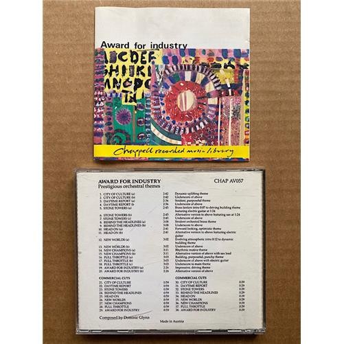 DOMINIC GLYNN AWARD FOR INDUSTRY CD 1991 - 20 generic prestigious orchestral the