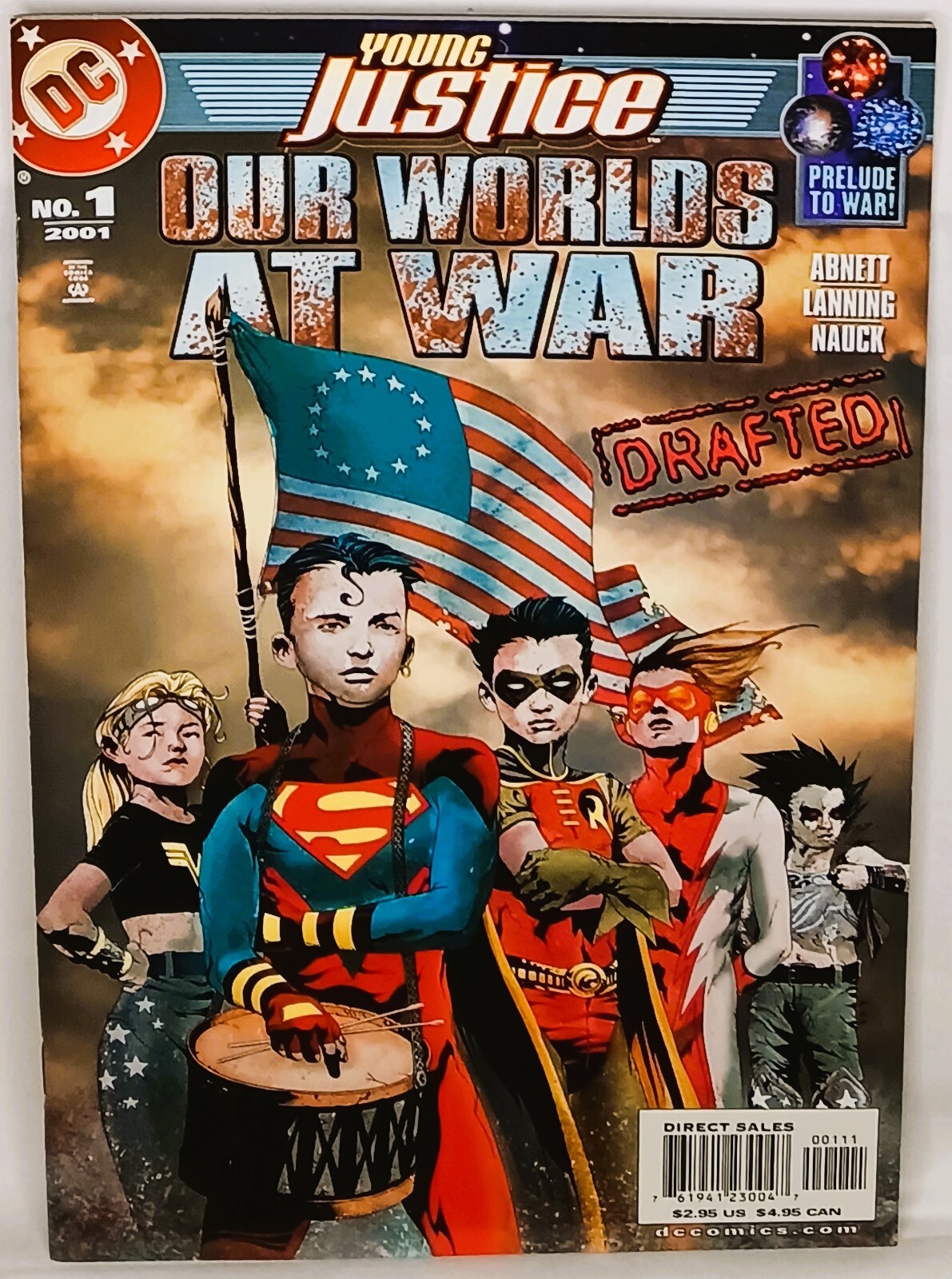 YOUNG JUSTICE I nostri mondi in guerra #1 | Redatto | Preludio alla guerra | DC Comics
