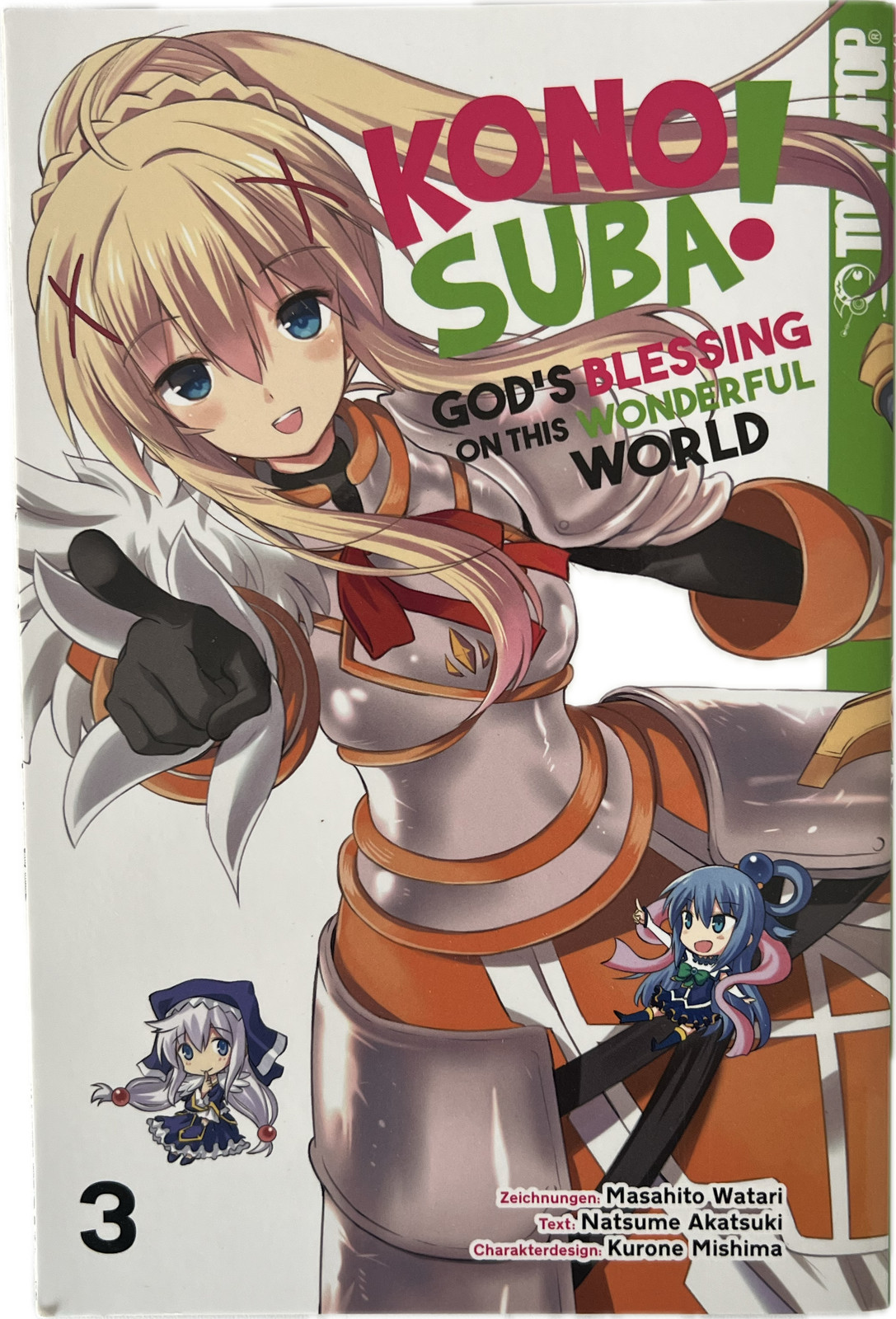 KonoSuba - Benedizione di Dio su questo meraviglioso mondo! 03 manga tedesco