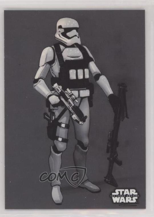 2016 Topps Star Wars: The Force Awakens Series 2 First Order Stormtrooper #6 g7i