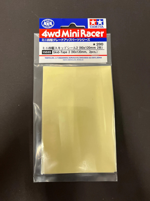 Skid tape tamiya per mini 4wd