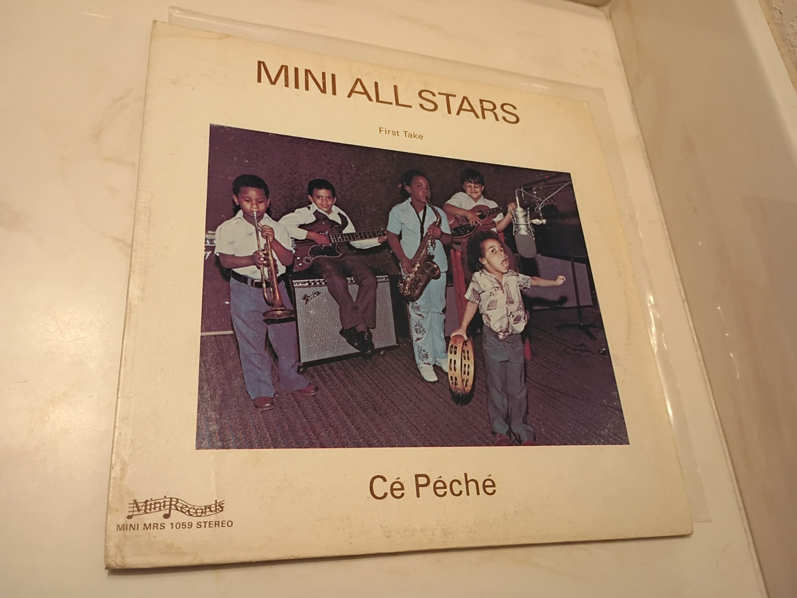 MINI ALL STARS CE PECHE LP 1977 MINI RECORDS HAITI KOMPA PANAMA ASSOCIE