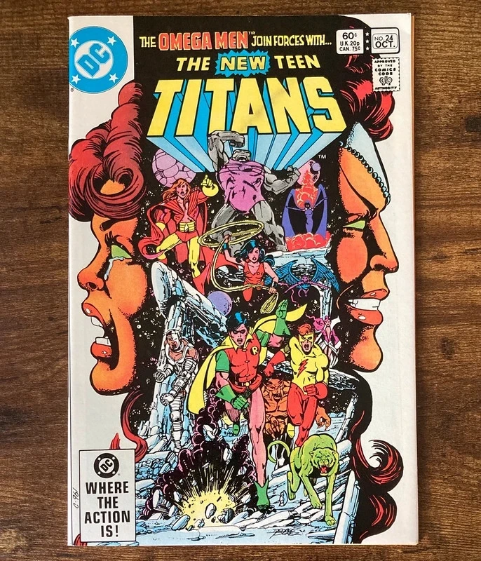 The New Teen Titans #24 • Blackfire 1st full appearance 🔑 | 1982 | DC Comics
