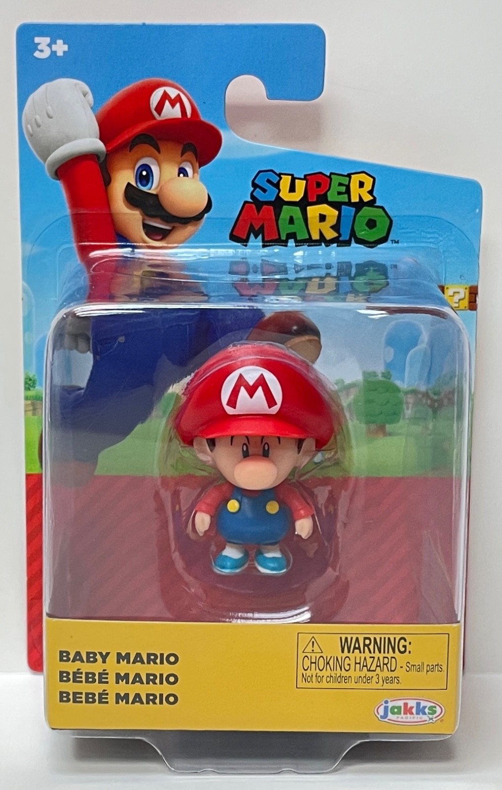 Super Mario Baby Mario 2,5" Jakks Pacific Modellino Nintendo Wave 61 | 2026