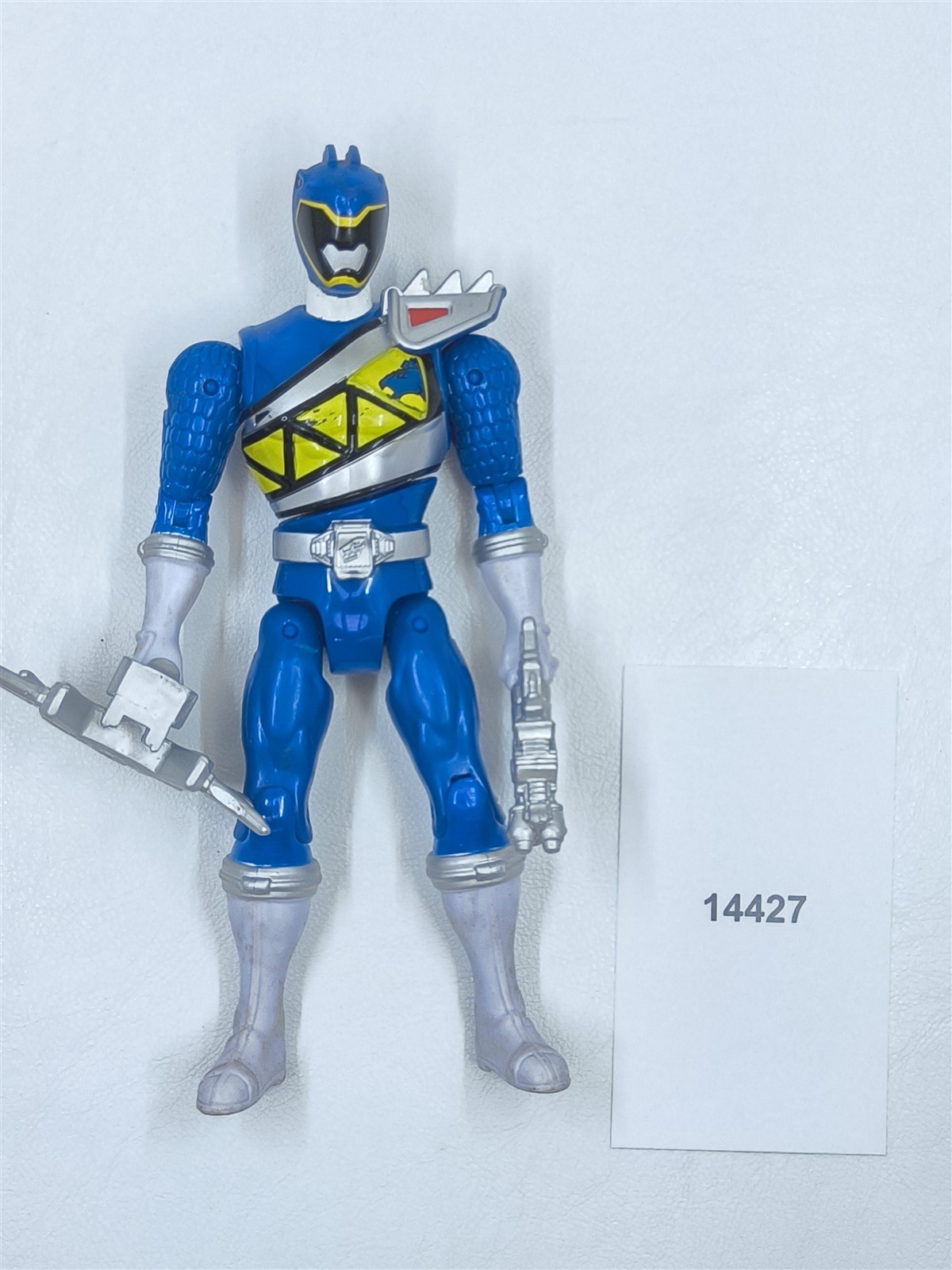 Bandai Power Rangers Dino Carica Doppio Colpo Ranger Blu 