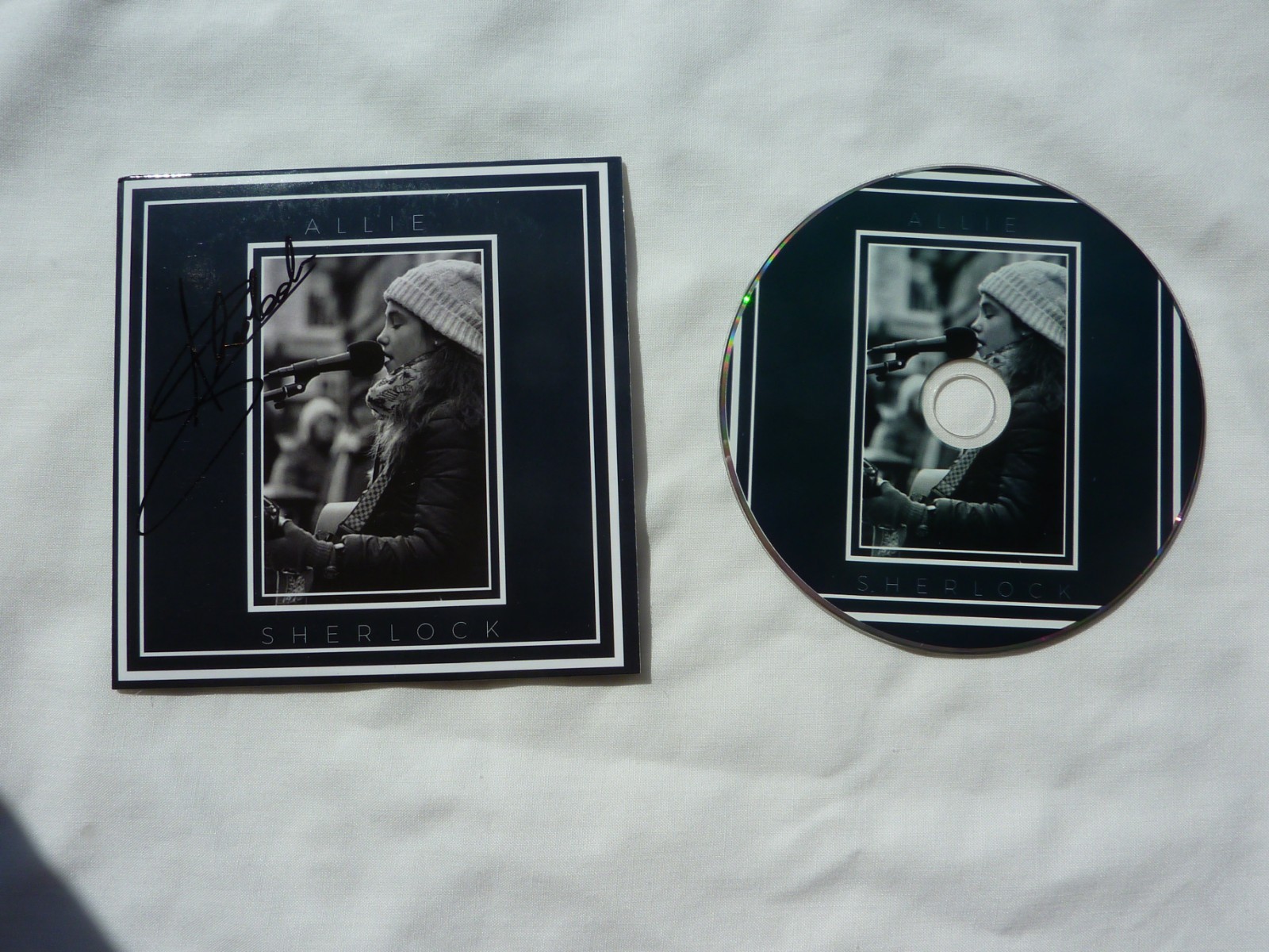 Allie Sherlock debut 10 CD album signed