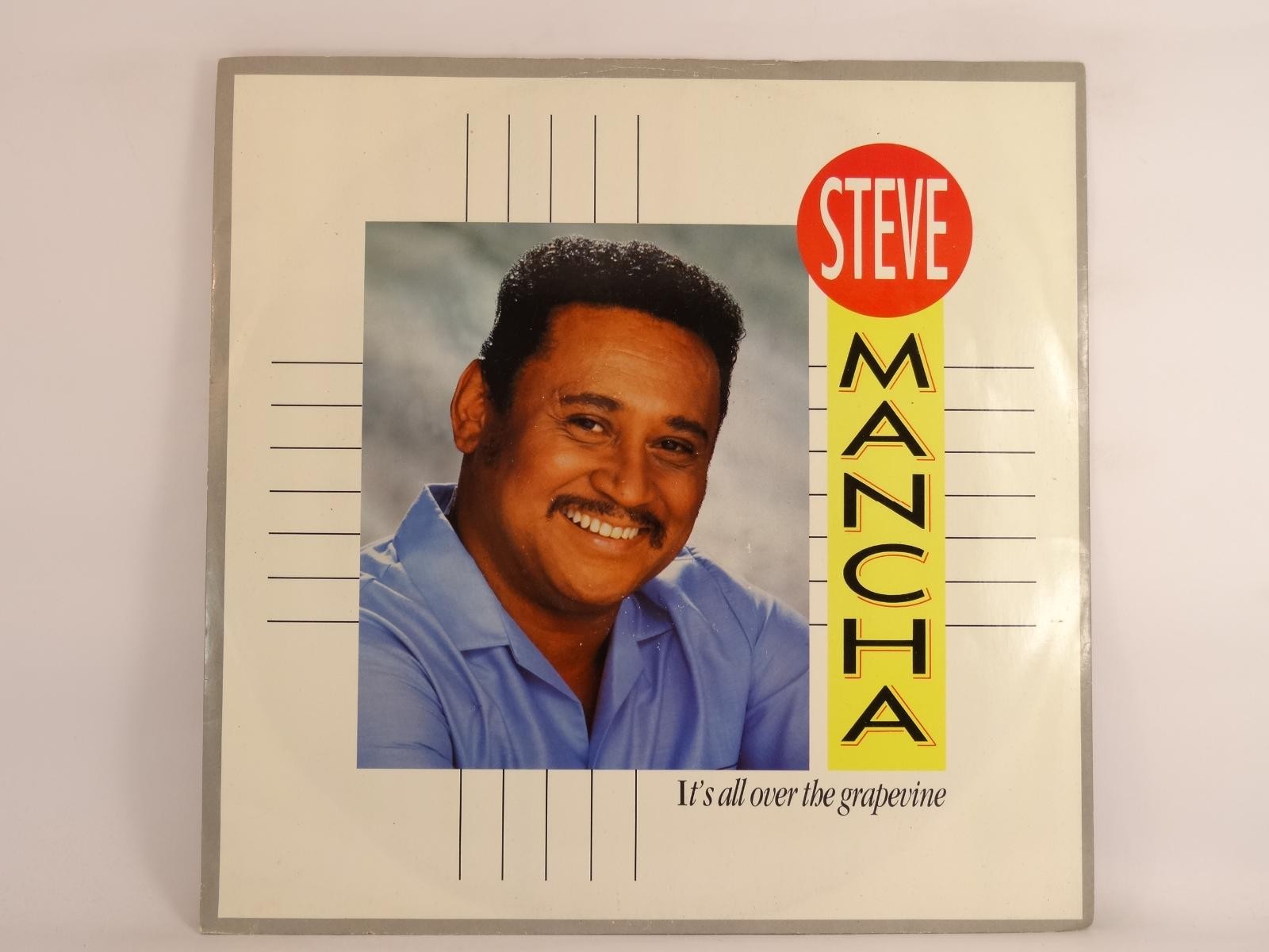 STEVE MANCHA ITIS ALL OVER THE GRAPEVINE (260) 2 Track 12" Single including Pict