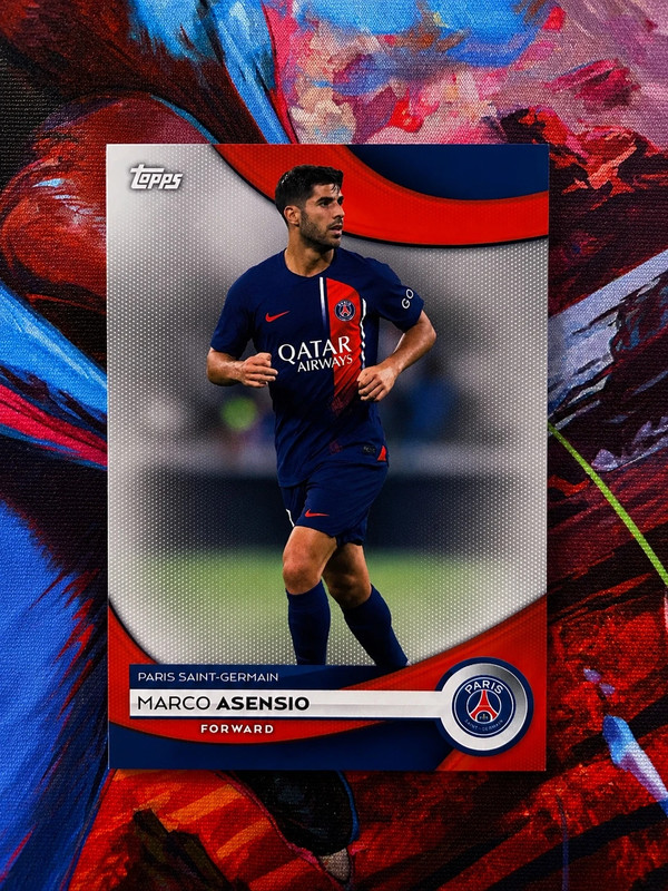 Topps PSG Team Set 2023/24 Marco Asensio
