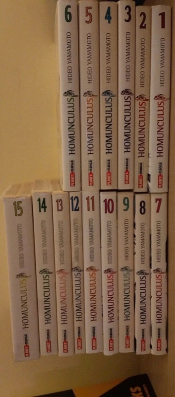 Hideo Yamamoto "Homunculus" manga completo 1 - 15 in italiano