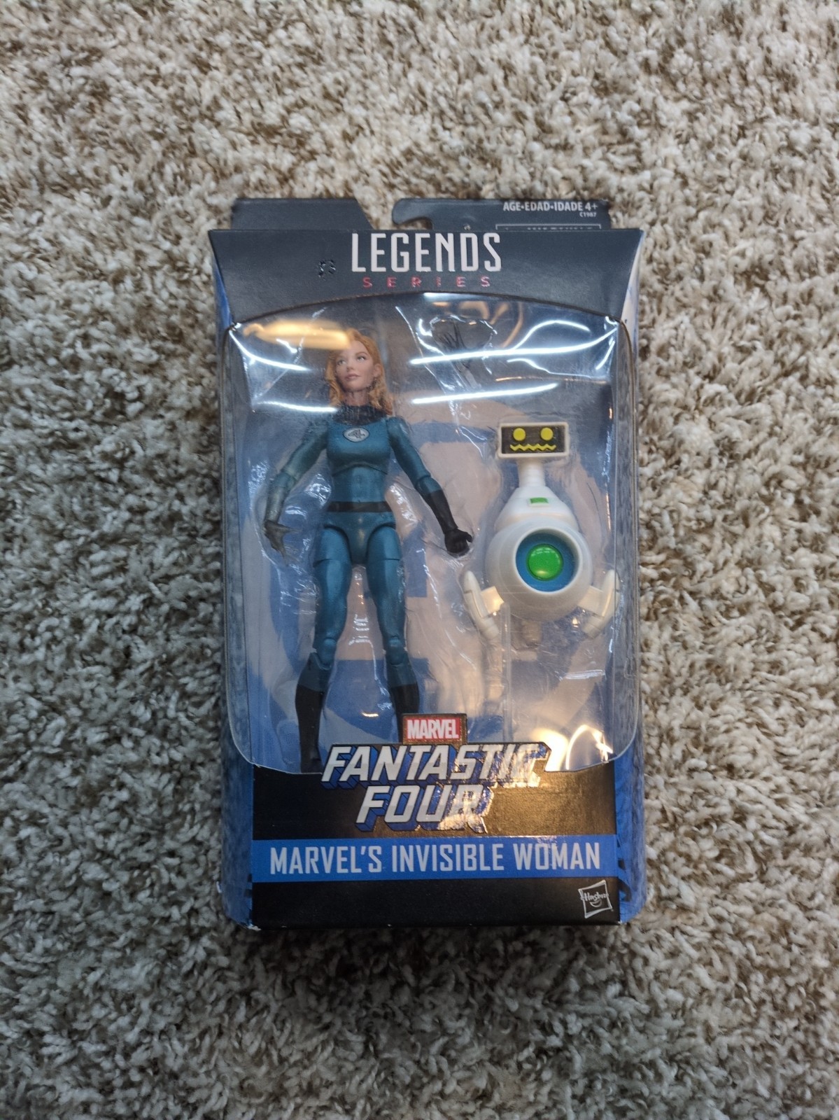 Marvel Legends Modellino Fantastic Four Invisible Woman Sue Storm 6"