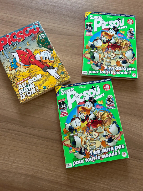 Lot picsou état neuf
