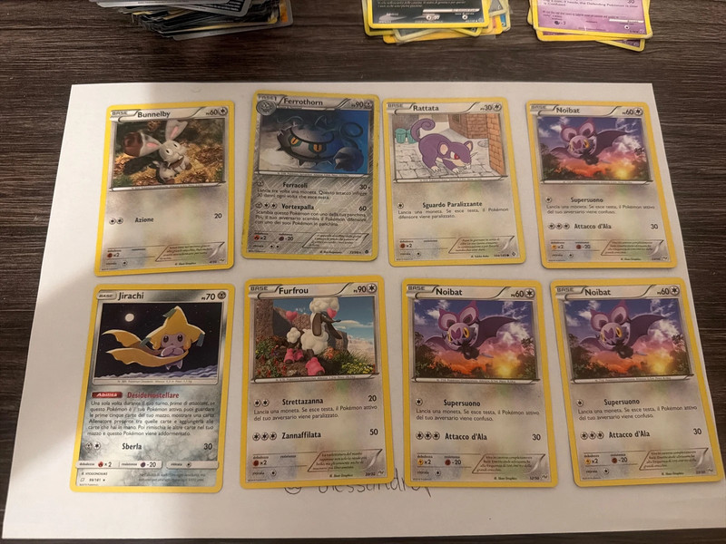 Lotto pokemon carte ita excellent condition