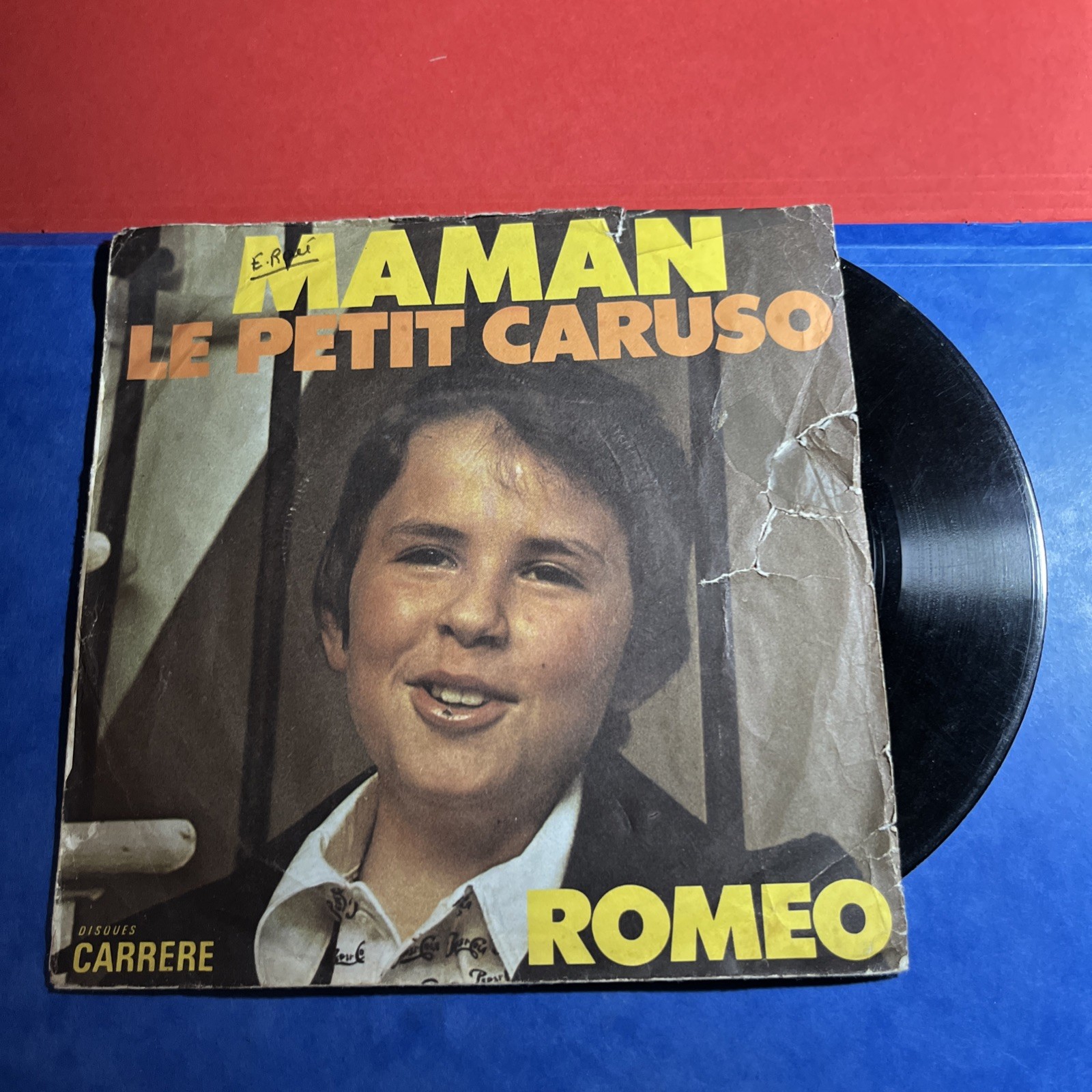 MAMAN LE PETIT CARUSO ROMEO - DISCO VINILE 45 GIRI - COLLEZIONE MUSICA 
