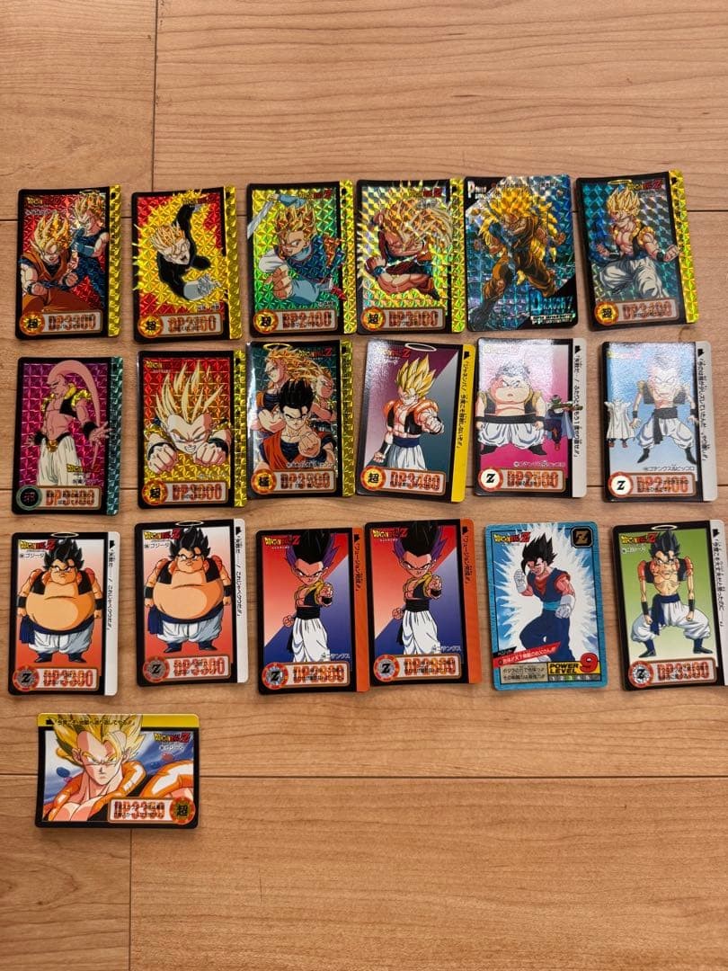 Dragon Ball Z Carddass Main Set 19-Piece PP Card Set