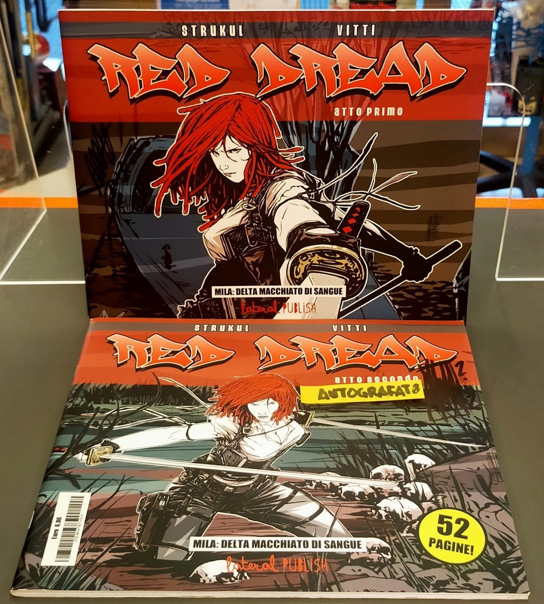 Red Dread - Atto Primo e Atto Secondo - Serie Completa Firmata - Lateral Publish
