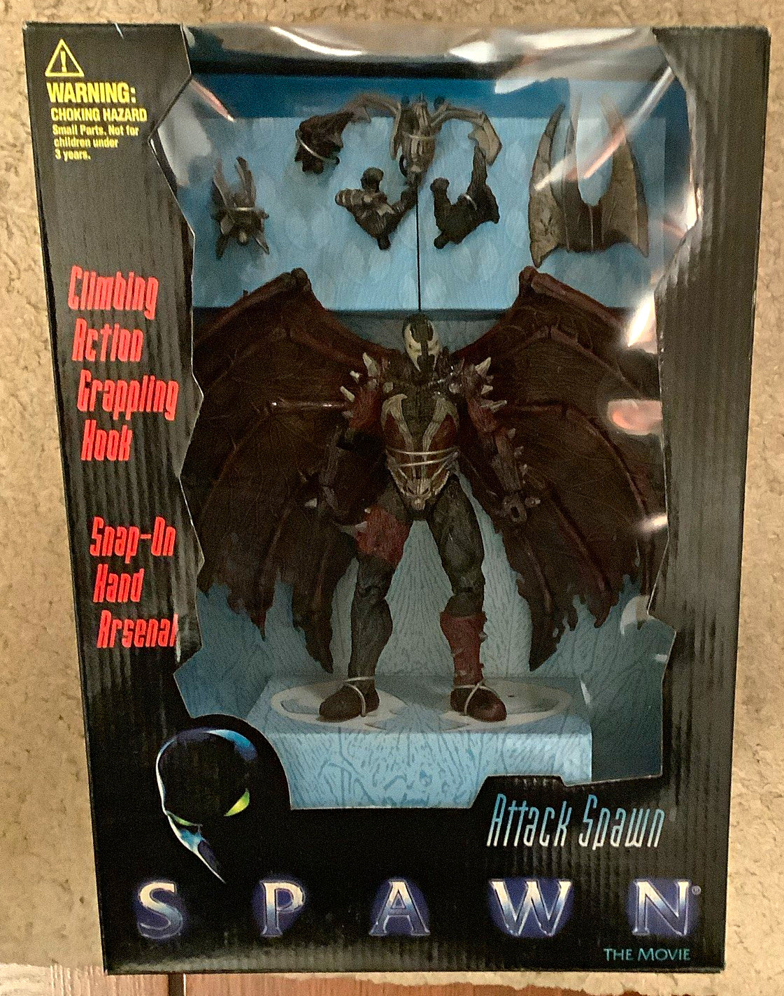 McFarlane Toys Attack Spawn The Movie 1997 Vintage Action Figure MOC Sealed
