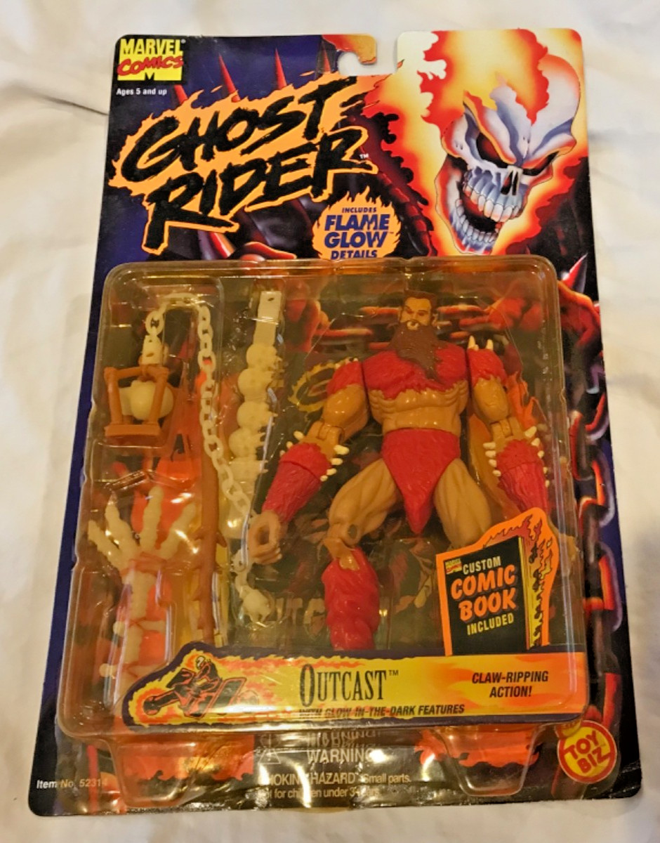 Personaggio OUTCAST, Ghost Rider Spirits of Vengeance, Marvel Legends, Marvel Select