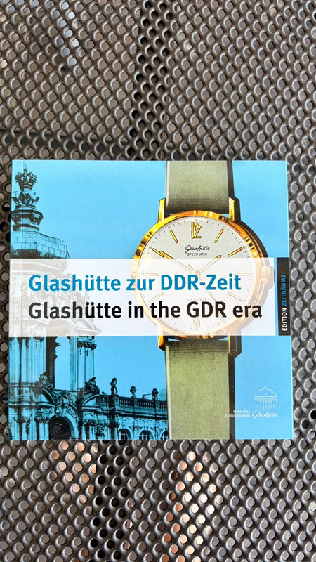 Bildband im Taschenbuch Format: Glashütte zu DDR Zeiten