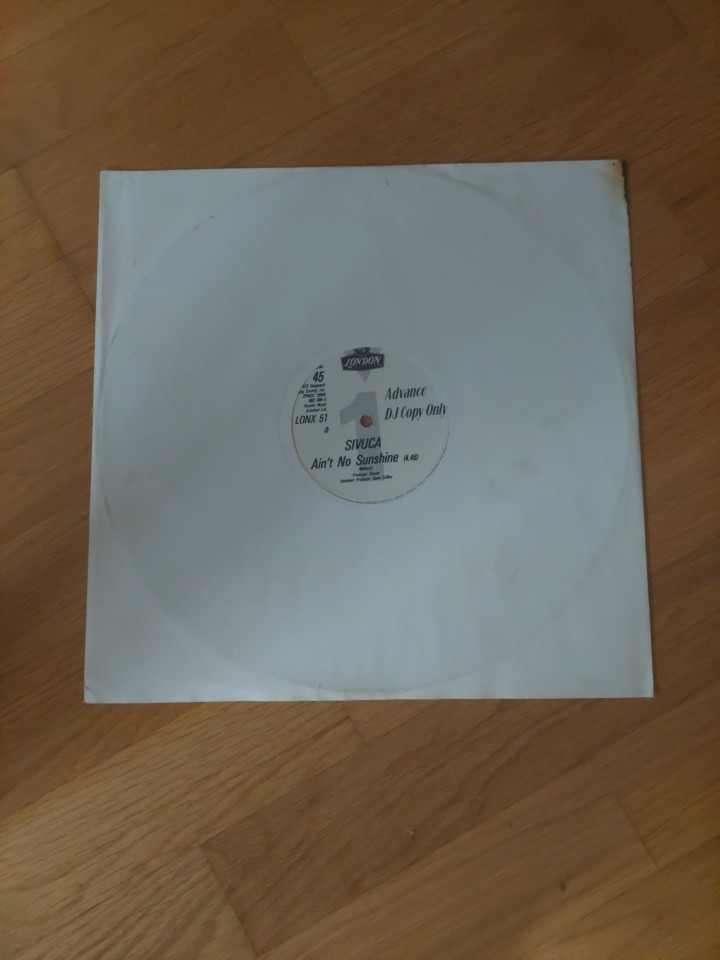 RARE Sivuca Ain’t No Sunshine DJ Promo Vinyl 12" Single 1973 LONX 51 MINT