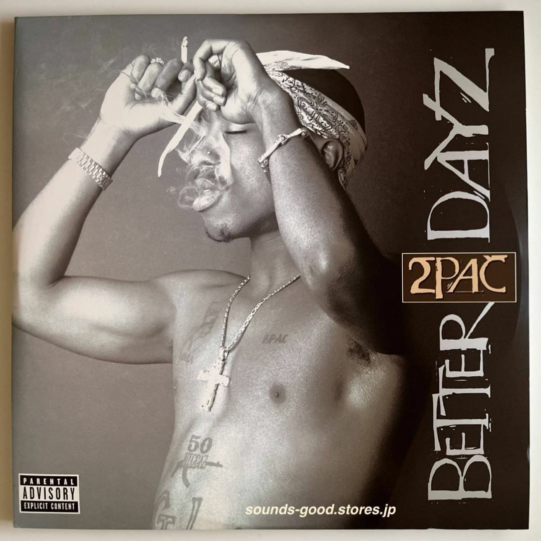 2Pac TUPAC Better Dayz 12 Vinyl Record 4LP NAS NITTY JOHNNY J MYA 2002 JP