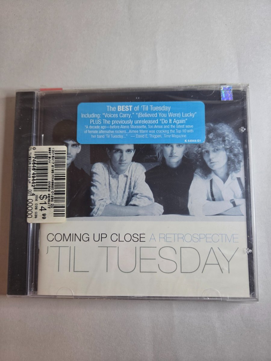 'Til Tuesday: Coming Up Close: A Retrospective CD (1990) BRAND NEW SEALED