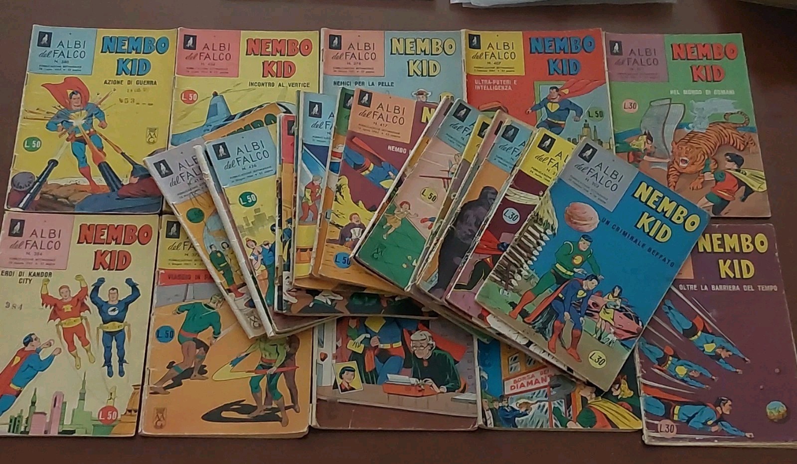 Lotto 26 Albi del Falco Nembo Kid 