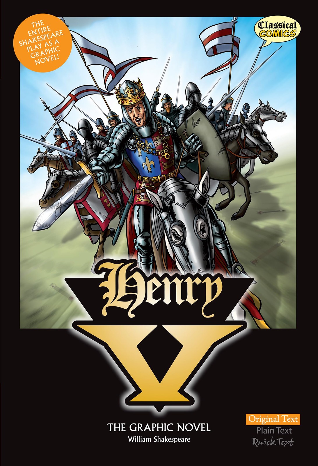 Enrico V La graphic novel: testo originale