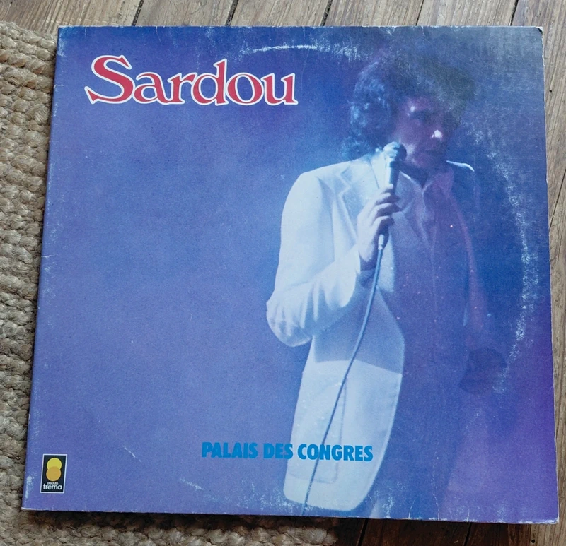 Vinyle 33t Michel Sardou au Palais des Congrès