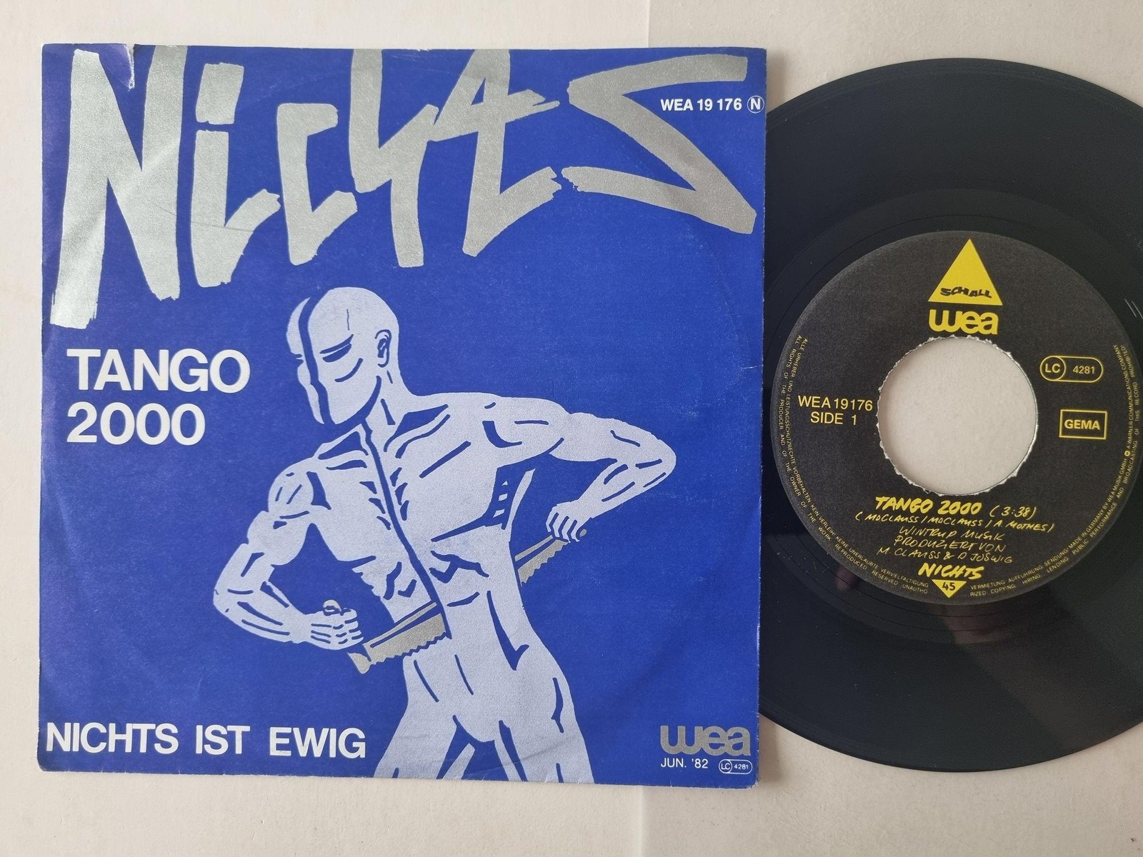Nichts - Tango 2000 7'' Vinyl Germany